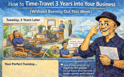 How to perfectly vision 3 years into your business future (without burning out)